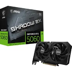 Placa video MSI GeForce RTX 5060 SHADOW 2X OC MAX 8GB GDDR7 128 Bit DLSS 4