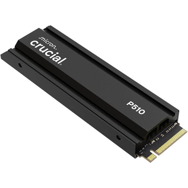 SSD Crucial P510 Heatsink 2TB PCI Express 5.0 x4 M.2 2280
