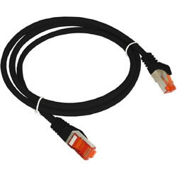 Patch Cord ALANTEC FTP categoria 6, 0.5m Negru