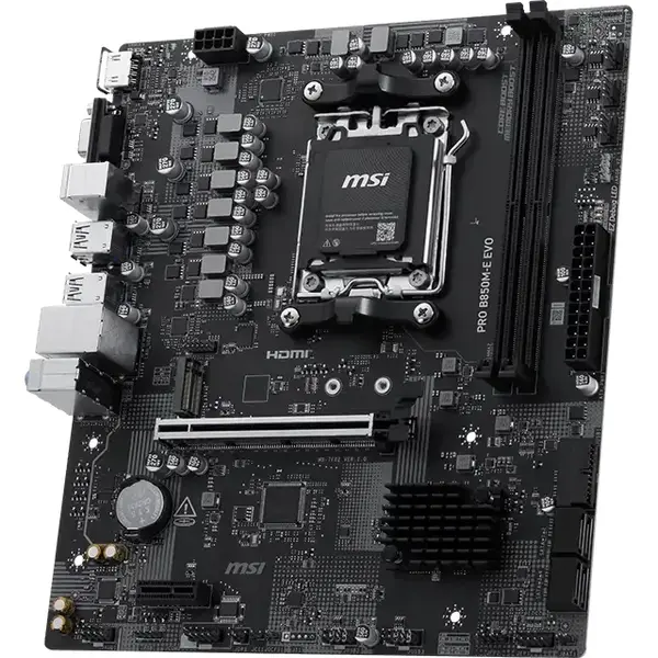 Placa de baza MSI PRO B850M-E EVO, Socket AM5