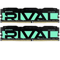 Memorie GoodRAM Rival Radiant, 16GB, DDR4 3200 MHz, CL 16, Kit Dual Channel