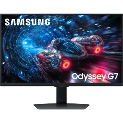 Monitor Gaming Samsung Odyssey G7 LS27FG702EUXEN 27 inch UHD / FHD IPS 1 ms Dual mode 180 Hz / 360 Hz HDR, Negru