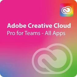 Creative Cloud Pro for teams, ALL, Multiple Platforms, Multi European Languages, Annual, 1 User, Level 2 10 - 49, Subscription