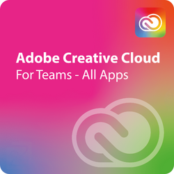 Creative Cloud for teams All Apps, ALL, Multiple Platforms, Multi European Languages, Annual, Education Named License, Named, Level 1 1 - 9, Subscription