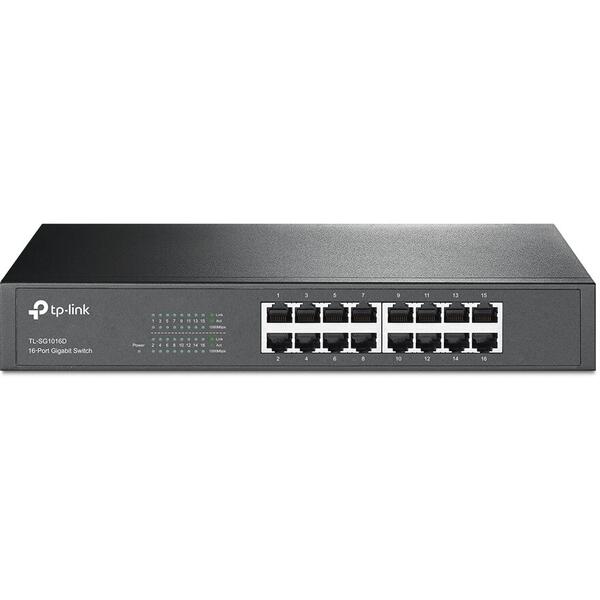 Switch TP-LINK TL-SG1016D, 16 Porturi Gigabit