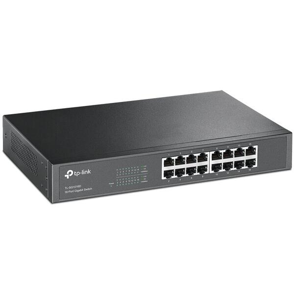 Switch TP-LINK TL-SG1016D, 16 Porturi Gigabit