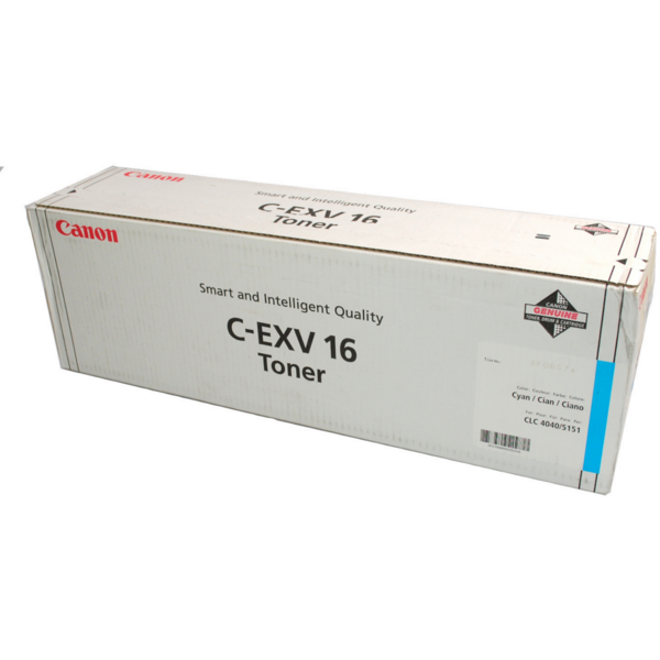 Canon Cartus Toner Cyan CEXV16 Cyan pentru CLC5151, CLC4040