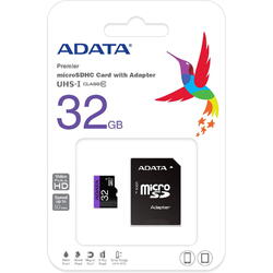 Micro SDHC 32GB class 10 + adaptor SD
