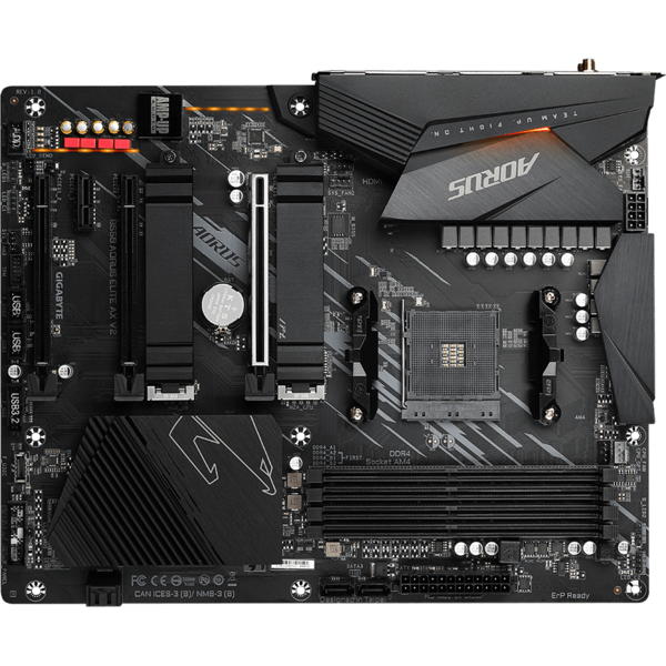 Placa de baza Gigabyte B550 AORUS ELITE AX v2, Socket AM4