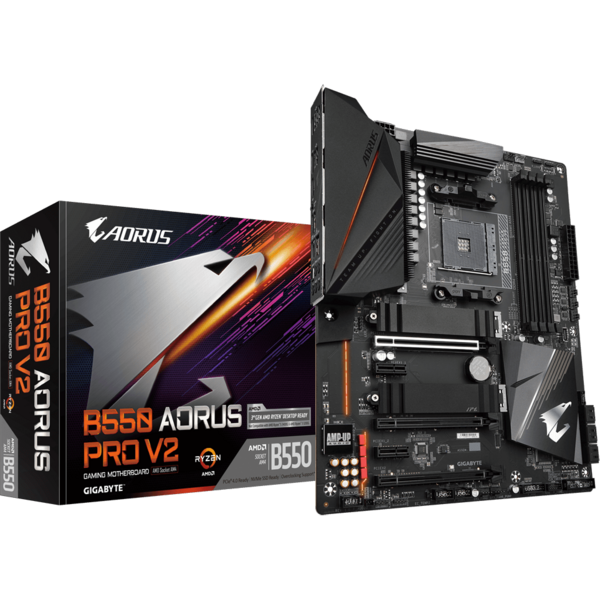 Placa de baza Gigabyte B550 AORUS PRO V2 Socket AM4