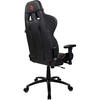 Scaun Gaming AROZZI Inizio PU Black, Logo Rosu