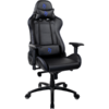 Scaun Gaming AROZZI Verona Signature PU Black Blue Logo