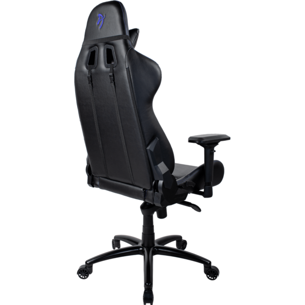 Scaun Gaming AROZZI Verona Signature PU Black Blue Logo