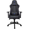 Scaun Gaming AROZZI Verona Signature Soft Fabric Blue Logo