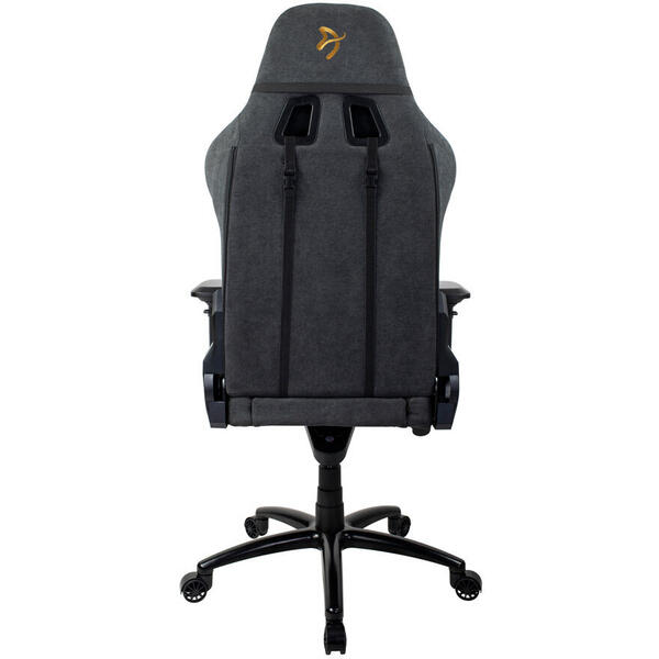 Scaun Gaming AROZZI Verona Signature Soft Fabric Gold Logo