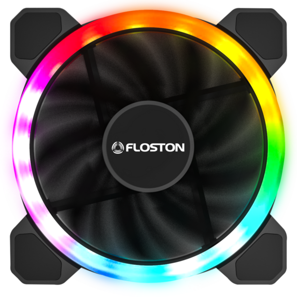 Ventilator PC Floston HALO RAINBOW DUAL RGB