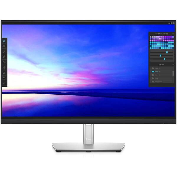 Monitor LED Dell P2721Q 27 inch UHD, 5ms Negru USB-Type C