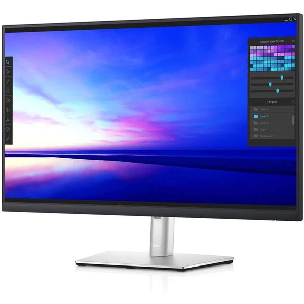 Monitor LED Dell P2721Q 27 inch UHD, 5ms Negru USB-Type C