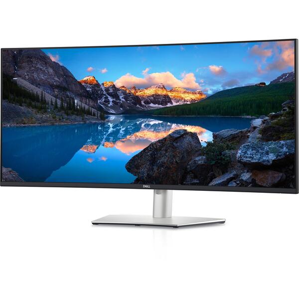 Monitor LED Curbat Dell UltraSharp U4021QW 39.7 inch WUHD IPS 5ms Silver