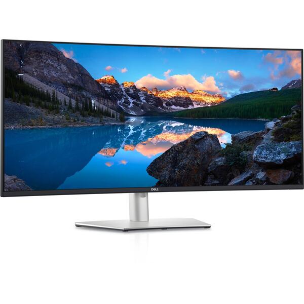 Monitor LED Curbat Dell UltraSharp U4021QW 39.7 inch WUHD IPS 5ms Silver