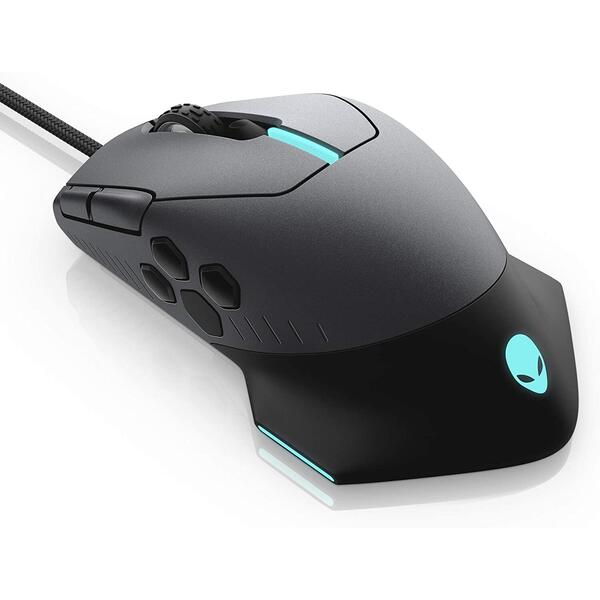 Mouse gaming Dell Alienware AW510M, RGB LED, USB, Nrgru