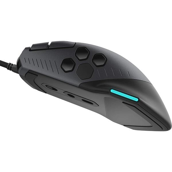 Mouse gaming Dell Alienware AW510M, RGB LED, USB, Nrgru