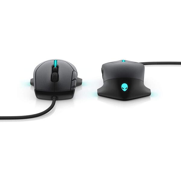 Mouse gaming Dell Alienware AW510M, RGB LED, USB, Nrgru