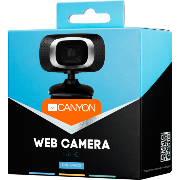 Camera WEB Canyon CNE-CWC3N Black