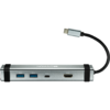 Hub USB Canyon CNS-TDS03DG USB Type-C 60W, Argintiu