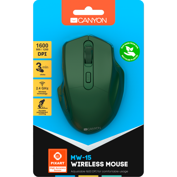 Mouse Canyon MW-15, Wireless, Special military