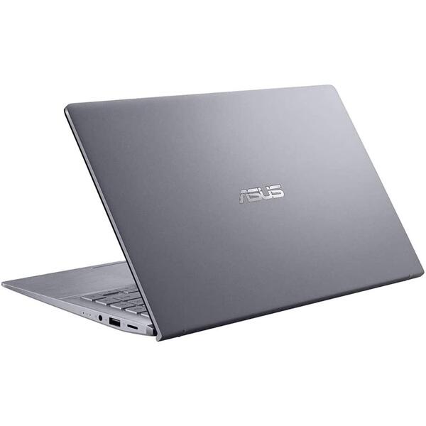 Ultrabook Asus ZenBook UM433IQ, 14 inch FHD, AMD Ryzen 5 4500U, 8GB DDR4X, 512GB SSD, GeForce MX350 2GB, Win 10 Home, Light Grey