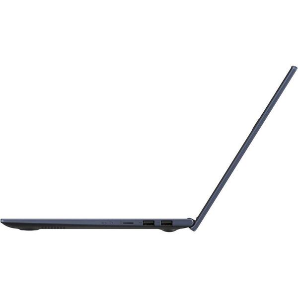 Ultrabook Asus VivoBook X413EA, 14 inch FHD, Intel Core i7-1165G7, 8GB DDR4, 512GB SSD, Intel Iris Xe, Bespoke Black