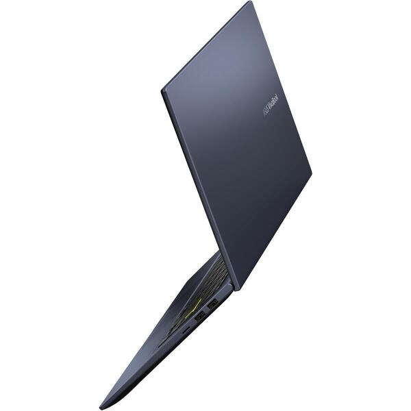 Ultrabook Asus VivoBook X413EA, 14 inch FHD, Intel Core i7-1165G7, 8GB DDR4, 512GB SSD, Intel Iris Xe, Bespoke Black