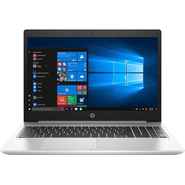 Laptop HP ProBook 450 G7, 15.6inch FHD, Intel Core i5-10210U, 8GB RAM, 512GB SSD, Intel UHD Graphics, FreeDOS, Silver