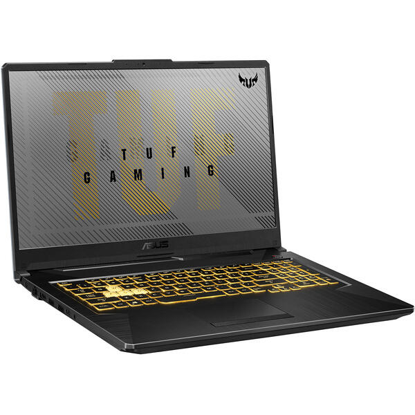 Laptop Asus TUF F17 FX706LI, 17.3 inch FHD 144Hz, Intel Core i5-10300H, 8GB DDR4, 512GB SSD, GeForce GTX 1650 Ti 4GB, Bonfire Black