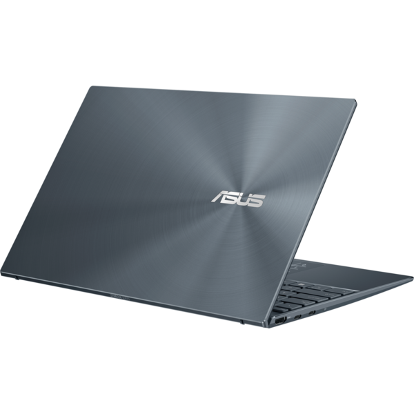 Ultrabook Asus ZenBook 14 UM425UA, 14 inch FHD, Procesor AMD Ryzen 5 5500U, 8GB DDR4X, 512GB SSD, Radeon, Win 10 Home, Pine Grey