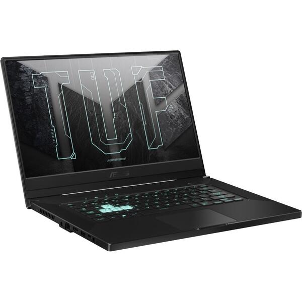 Laptop Asus TUF Dash F15 FX516PC, 15.6 inch FHD 144Hz, Intel Core i7-11370H, 16GB DDR4, 512GB SSD, GeForce RTX 3050 4GB, Eclipse Gray