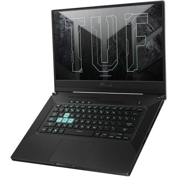 Laptop Asus TUF Dash F15 FX516PR, 15.6 inch FHD 240Hz, Intel Core i7-11370H, 16GB DDR4, 1TB SSD, nVidia GeForce RTX 3070 8GB, Eclipse Gray