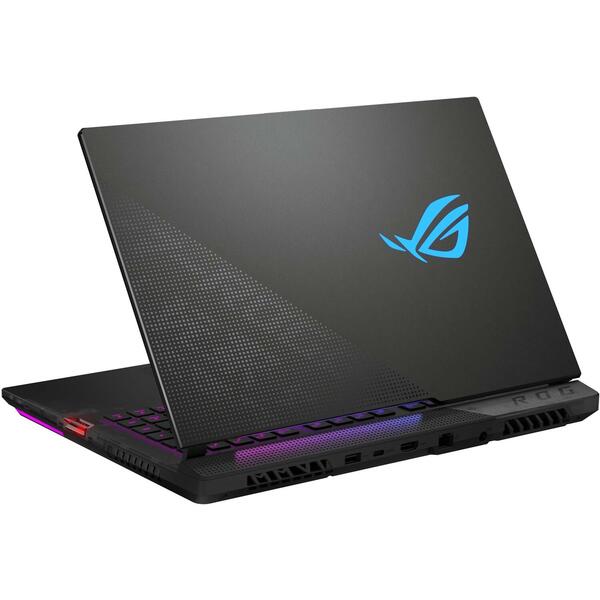 Laptop Gaming Asus ROG Strix SCAR 15 G533QM, 15.6 inch FHD 300Hz, AMD Ryzen 7 5800H, 16GB DDR4, 512GB SSD, nVidia GeForce RTX 3060 6GB, Black