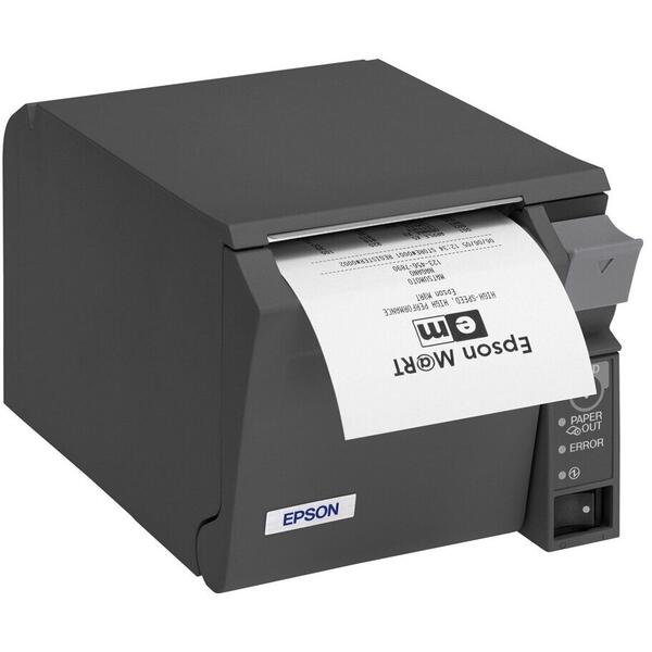 Imprimanta POS Epson TM-T70II USB + Serial, Black