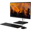 All in One PC Lenovo V30a-24IML, 23.8 inch FHD IPS,Intel Core I5-10210U, 8GB RAM, 512GB SSD, Negru