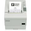 Imprimanta POS Epson TM-T88VI (102A0): Serial, USB, Ethernet, Buzzer,  UK, Alb