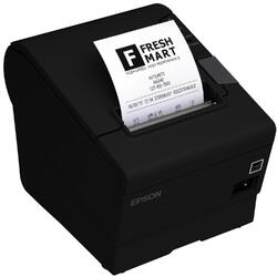 TM-T88VI (111P0), Serial, USB, Ethernet, EU, Negru