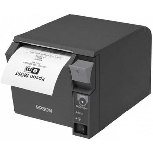 Imprimanta POS Epson TM-T70II (023B3), USB, Retea, UK, Gri