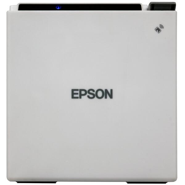 Imprimanta POS Epson TM-M50 (131), USB, Retea, Serial, EU, Sot Micro SD Card, Alb