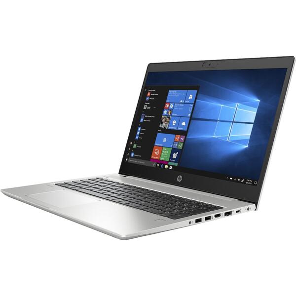 Laptop HP ProBook 450 G7, 15.6 inch FHD, Intel Core i5-10210U, 8GB DDR4, 512GB SSD, GeForce MX250 2GB, Free DOS, Silver
