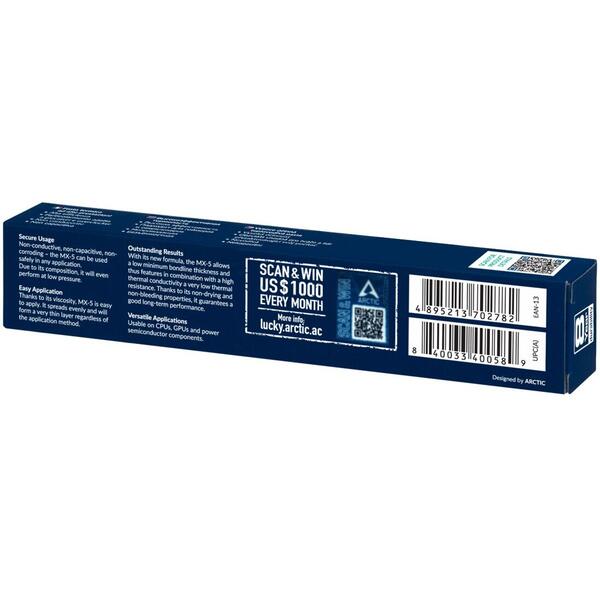 Pasta Termoconductoare Arctic MX-5, 50 grame