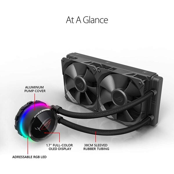 Cooler cu lichid Asus ROG Ryuo 240