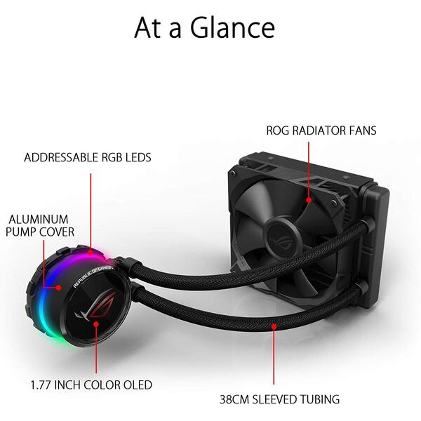 Cooler cu lichid Asus ROG Ryuo 120