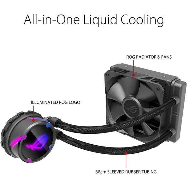 Cooler cu lichid Asus ROG STRIX LC 120